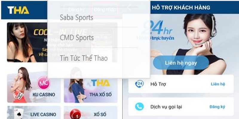 Nhà cái nhận hỗ trợ qua nhiều kênh hotline khác nhau